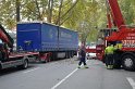 LKW verliert Auflieger Koeln Boltensternstr Pasteurstr P1995